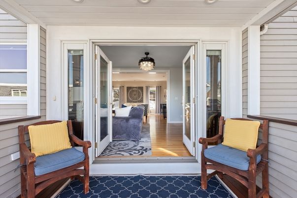 Exterior, Wood Texture Flooring