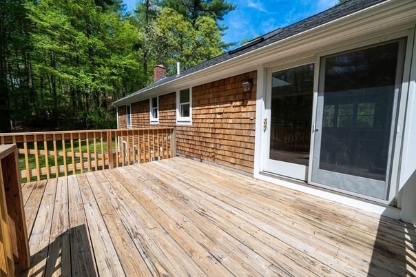 Exterior, Wood Texture Flooring