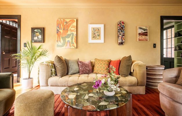 Interior, Living room, Wood Texture Flooring