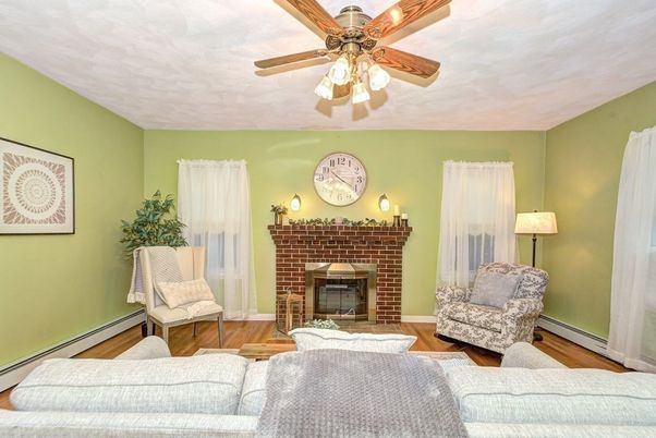Fireplace, Interior, Living room, Wood Texture Flooring