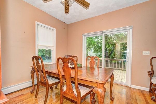 Dining room, Interior, Wood Texture Flooring