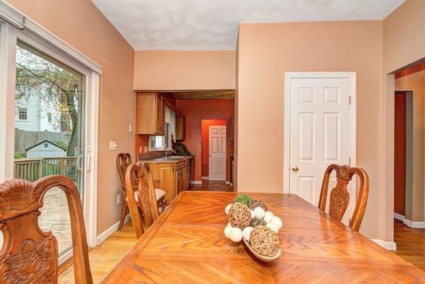 Dining room, Interior, Kitchen, Wood Texture Flooring