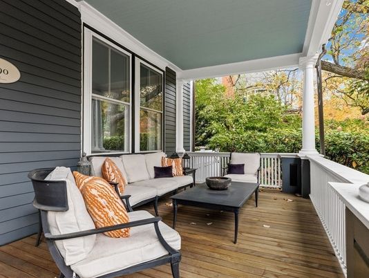 Exterior, Wood Texture Flooring