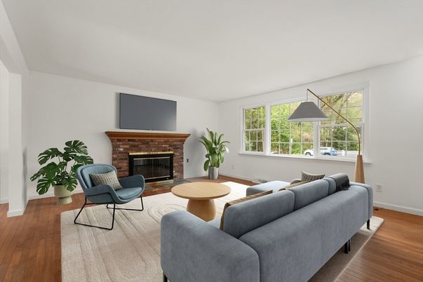 Fireplace, Interior, Living room, Wood Texture Flooring