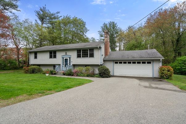 Attached, Backyard, Exterior, Facade, Raised Ranch