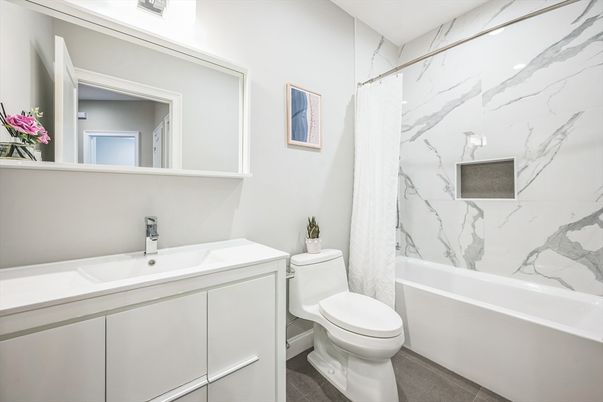 Bathroom, Interior, Marble Walls