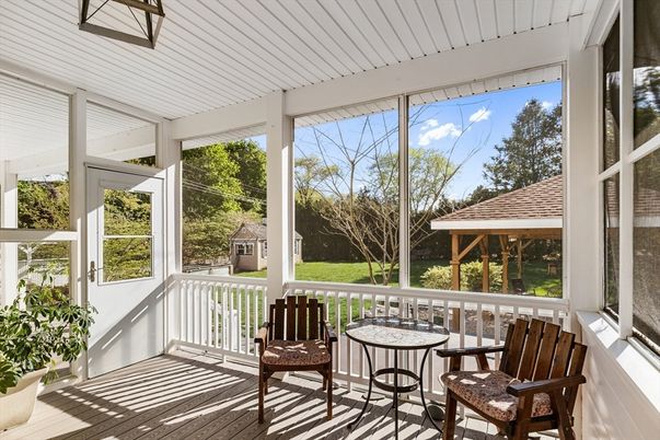 Interior, Sun Room, Wood Texture Flooring