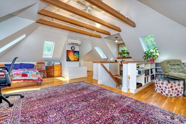 Interior, Wooden Beams, Wood Texture Flooring