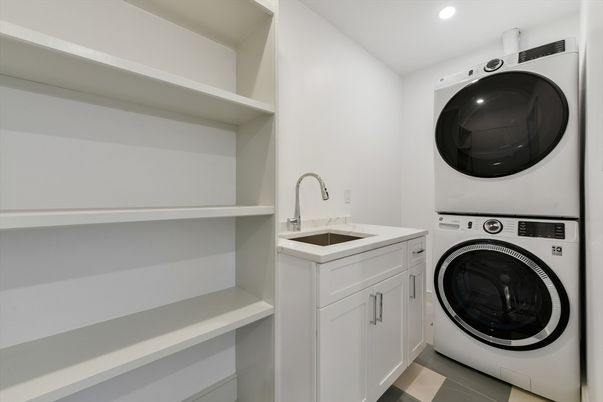 Interior, Recessed Lighting, Utility Closets, Washer