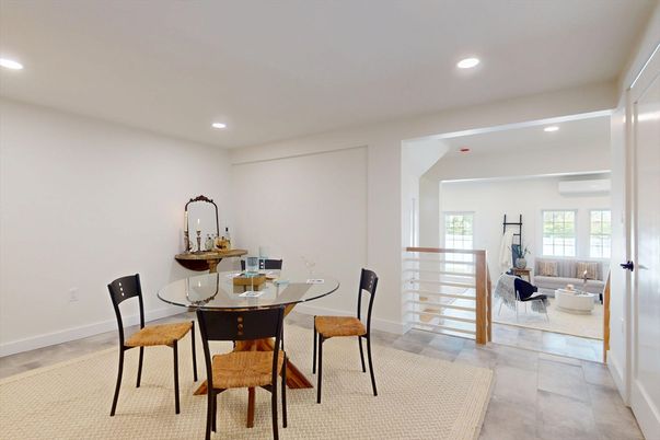 Dining room, Interior, Living room, Recessed Lighting