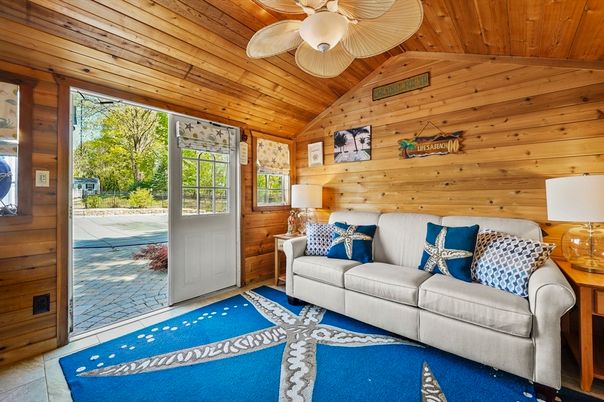 Interior, Living room, Wooden Ceilings, Wooden Walls