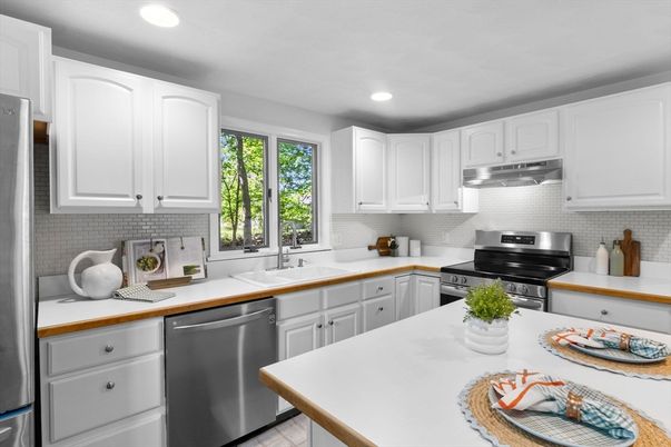 Interior, Kitchen, Recessed Lighting, Stainless Steel Appliances