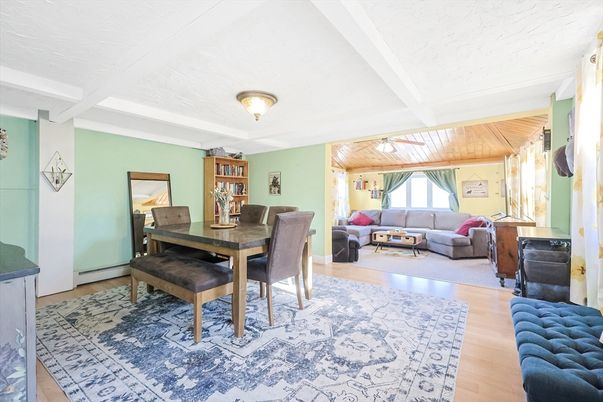 Dining room, Interior, Living room, Wooden Ceilings, Wood Texture Flooring
