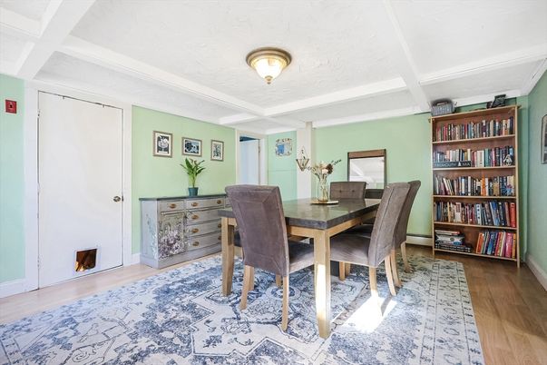 Dining room, Interior, Wood Texture Flooring
