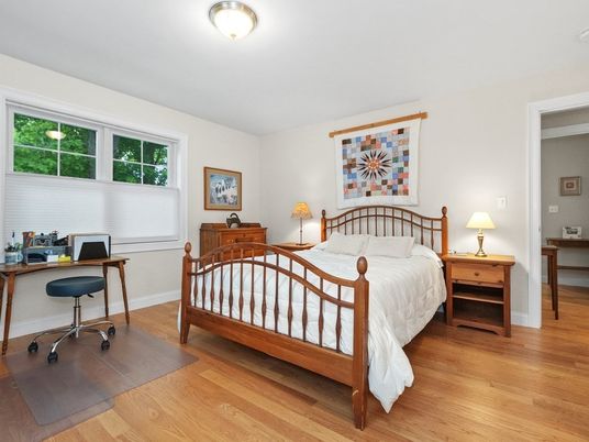 Bedroom, Home Office, Interior, Wood Texture Flooring