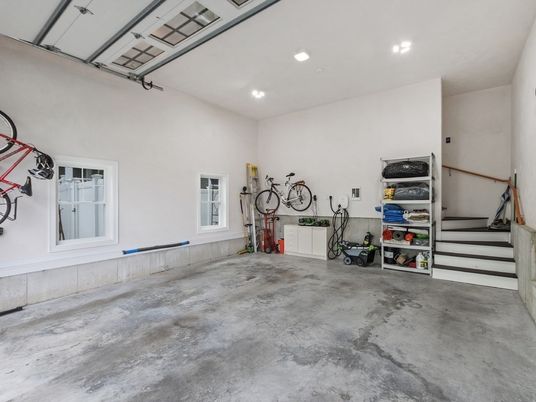 Garage, Interior, Recessed Lighting