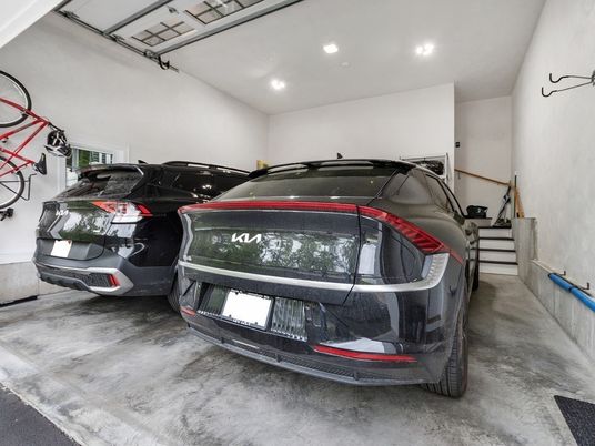 Garage, Interior, Recessed Lighting
