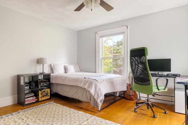 Bedroom, Home Office, Interior, Wood Texture Flooring