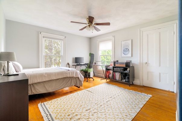 Bedroom, Home Office, Interior, Wood Texture Flooring