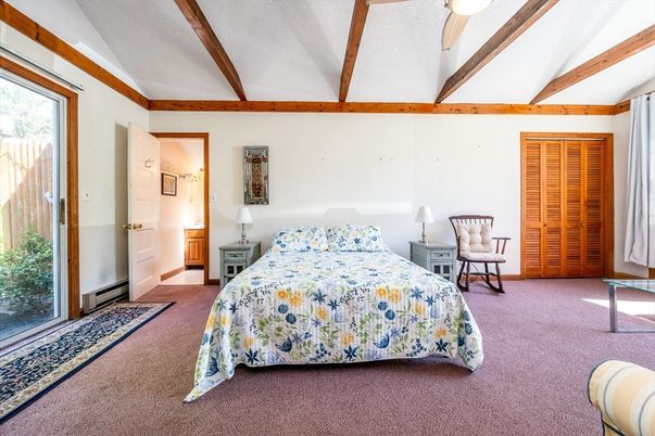 Bedroom, Interior, Wooden Beams