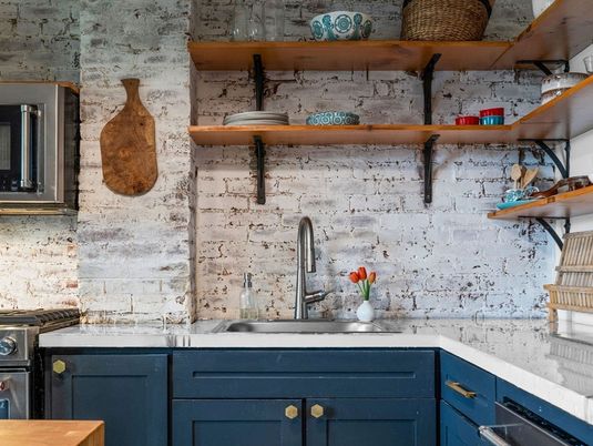 Interior, Kitchen, Stainless Steel Appliances