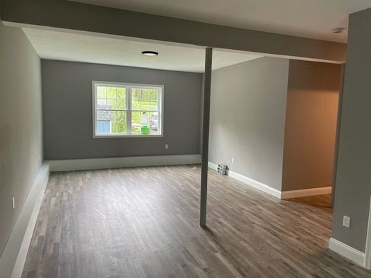 Empty room, Interior, Wood Texture Flooring