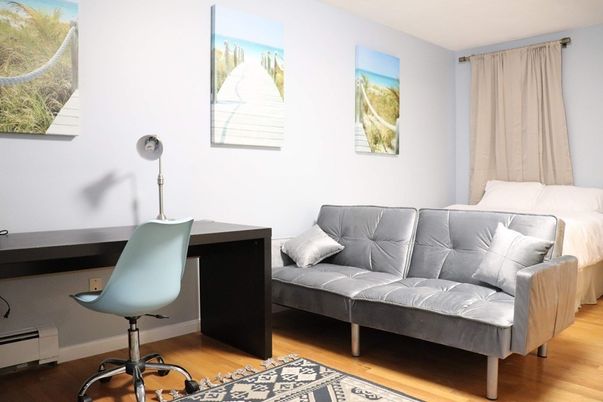 Bedroom, Home Office, Interior, Wood Texture Flooring