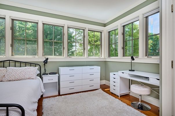Bedroom, Home Office, Interior, Wood Texture Flooring