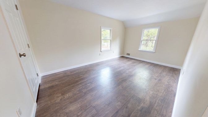 Empty room, Interior, Wood Texture Flooring