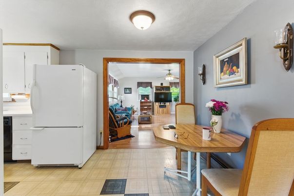 Dining room, Interior, Kitchen, Living room, Wood Texture Flooring