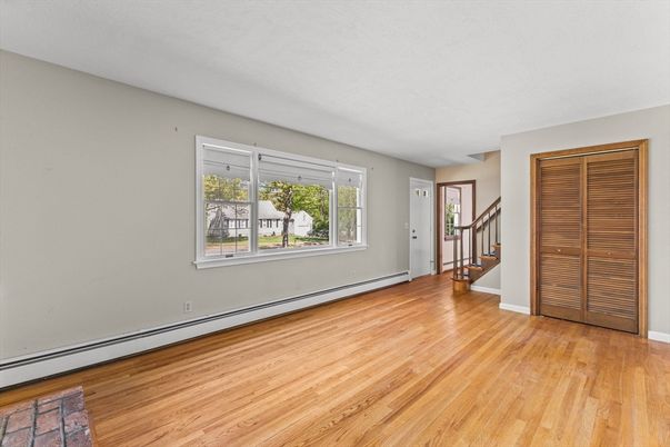 Empty room, Interior, Wood Texture Flooring