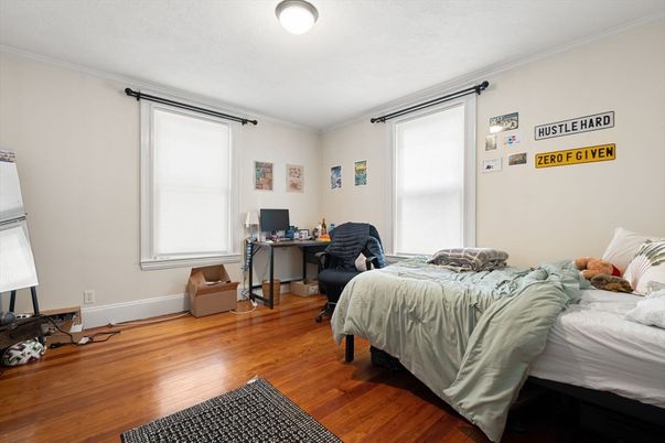 Bedroom, Home Office, Interior, Wood Texture Flooring