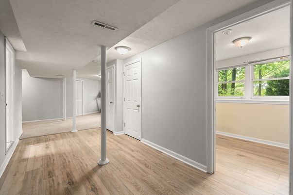 Empty room, Interior, Wood Texture Flooring