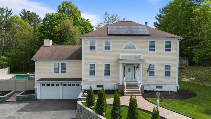 Attached, Exterior, Facade, Solar Panels, Georgian