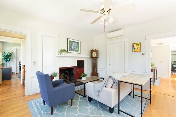 Fireplace, Interior, Living room, Wood Texture Flooring