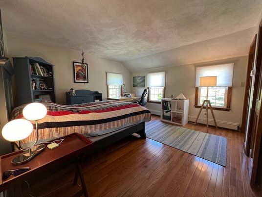 Home Office, Interior, Wooden Ceilings, Wood Texture Flooring