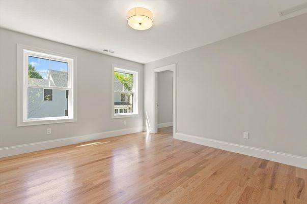 Empty room, Interior, Wood Texture Flooring