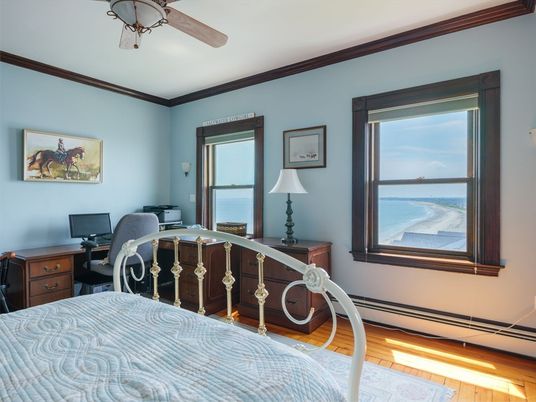 Bedroom, Home Office, Interior, Water, Wood Texture Flooring
