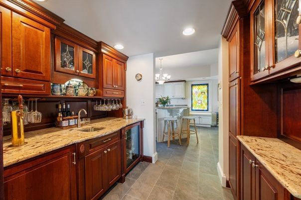 Chandelier, Interior, Kitchen, Recessed Lighting
