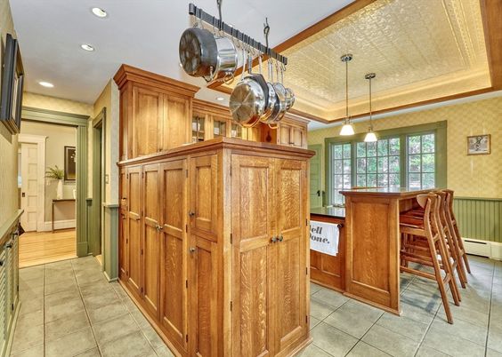 Interior, Kitchen, Pendant Lights, Recessed Lighting