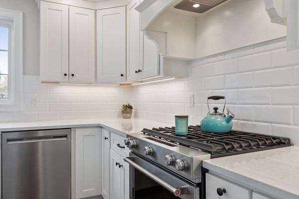 Interior, Kitchen, Recessed Lighting, Stainless Steel Appliances