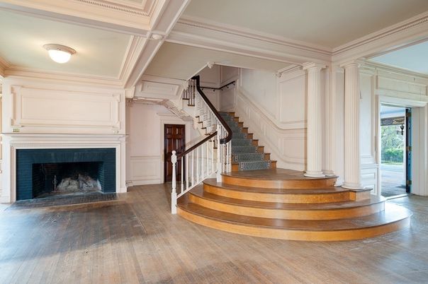 Fireplace, Interior, Wood Texture Flooring