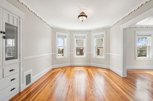 Empty room, Interior, Wood Texture Flooring