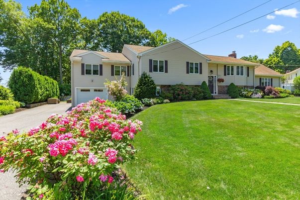 Attached, Backyard, Exterior, Facade, Raised Ranch