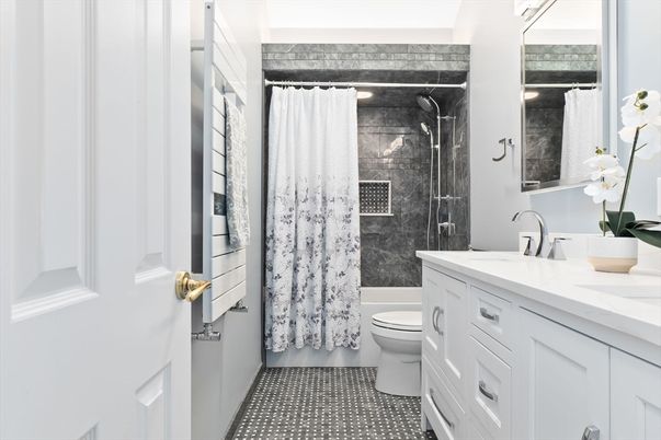 Bathroom, Glass Shower, Interior