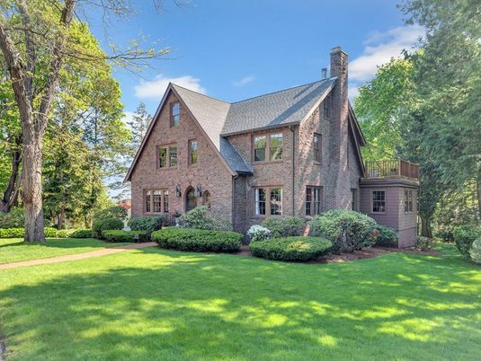 Backyard, Exterior, Facade, Brick Facade, Tudor Revival