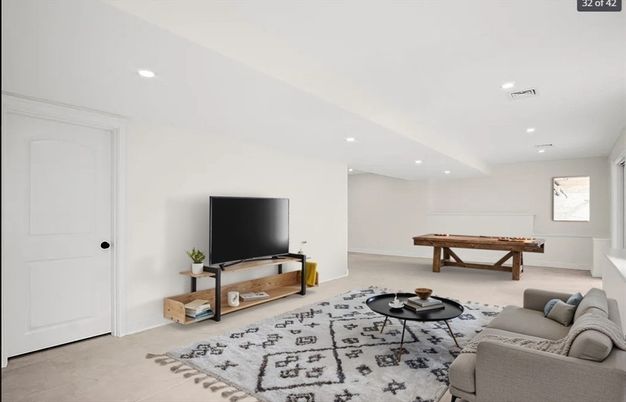 Game Room, Interior, Living room, Recessed Lighting