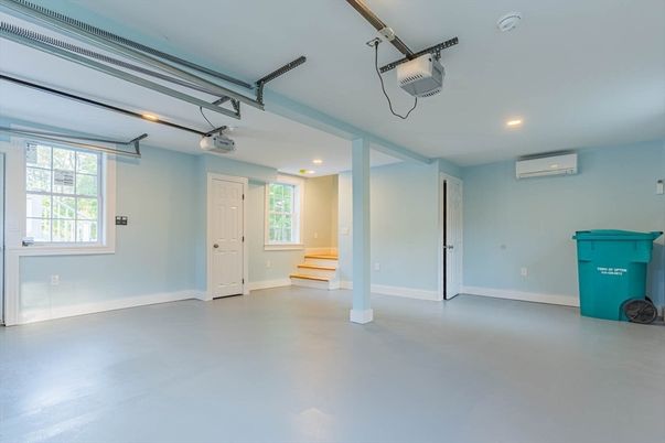 Garage, Interior, Recessed Lighting
