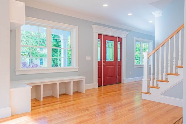 Interior, Recessed Lighting, Wood Texture Flooring