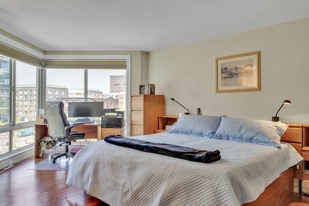 Bedroom, Home Office, Interior, Wood Texture Flooring